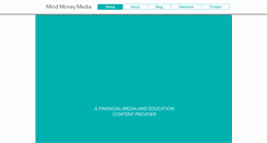 Desktop Screenshot of mindmoneymedia.com